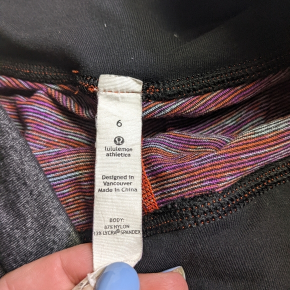 Lululemon Yin To You Skirt Leggings 6 - Picture 5 of 5